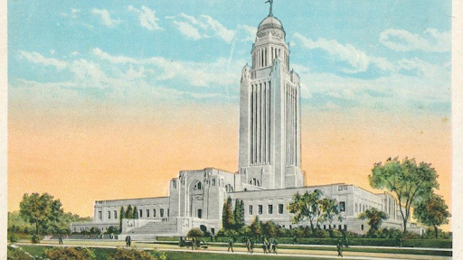 Vintage Nebraska State Capitol Building